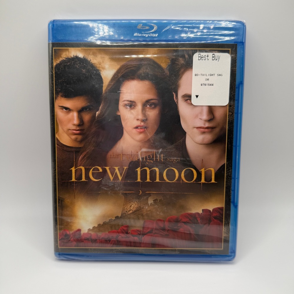 The Twilight Saga New Moon Blu-ray Movie Kristen Stewart Robert Pattinson New